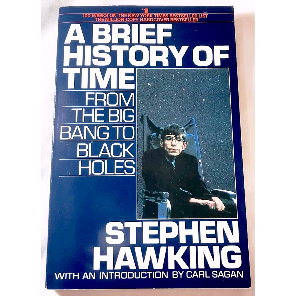 ⭐️ 3/$20 A Brief History of Time: From the Big Bang to Black Holes